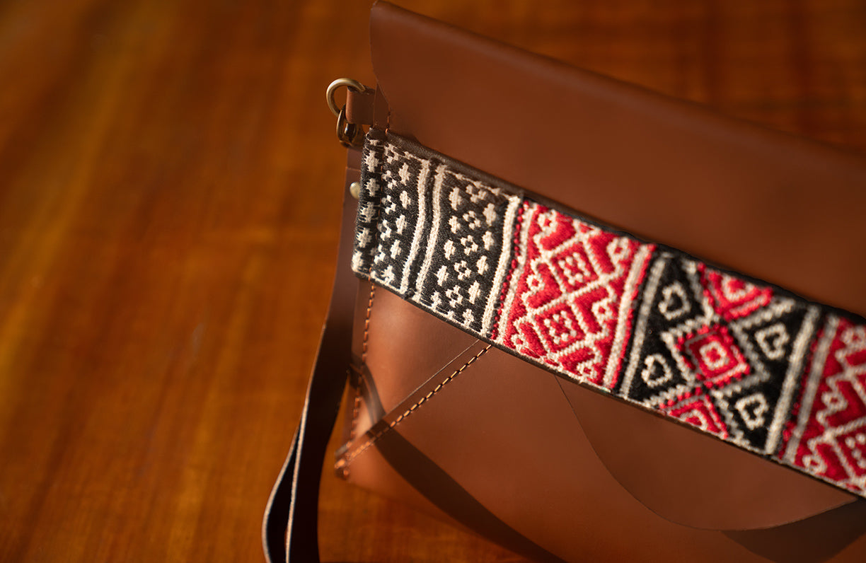 Tan Toda Mosaic Envelope