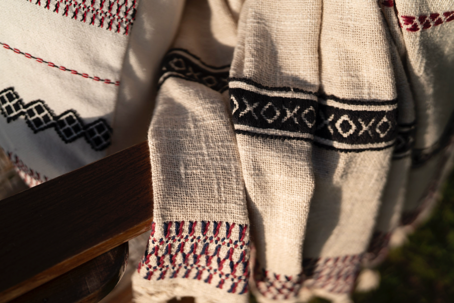 Pukhoor Throw packed in reusable cotton dust bag, Coonoor & Co artisan gifting