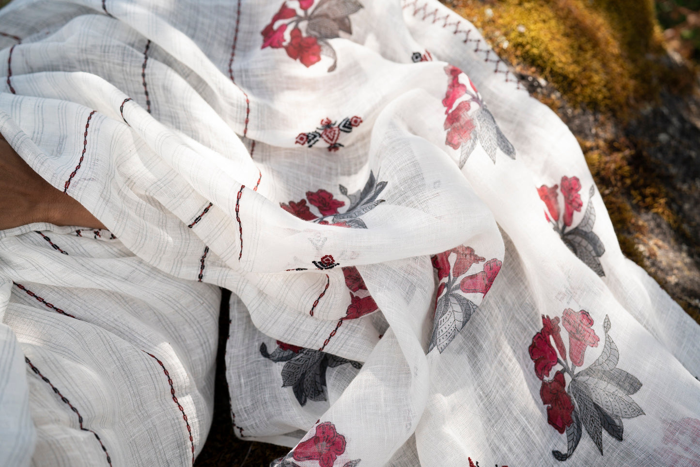 The Rhododendron Saree