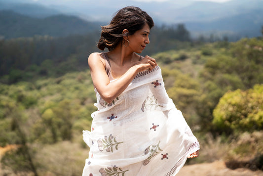 The Kurinji Saree
