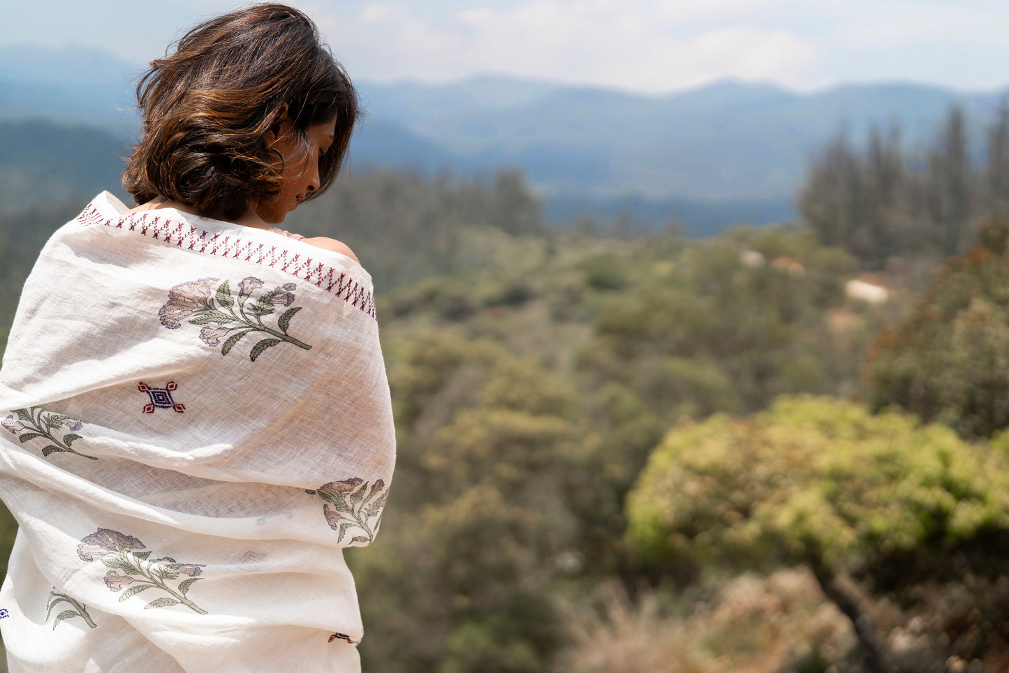 The Kurinji Saree