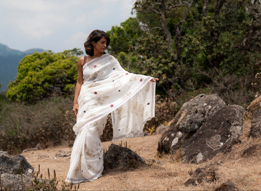 The Magnolia Saree