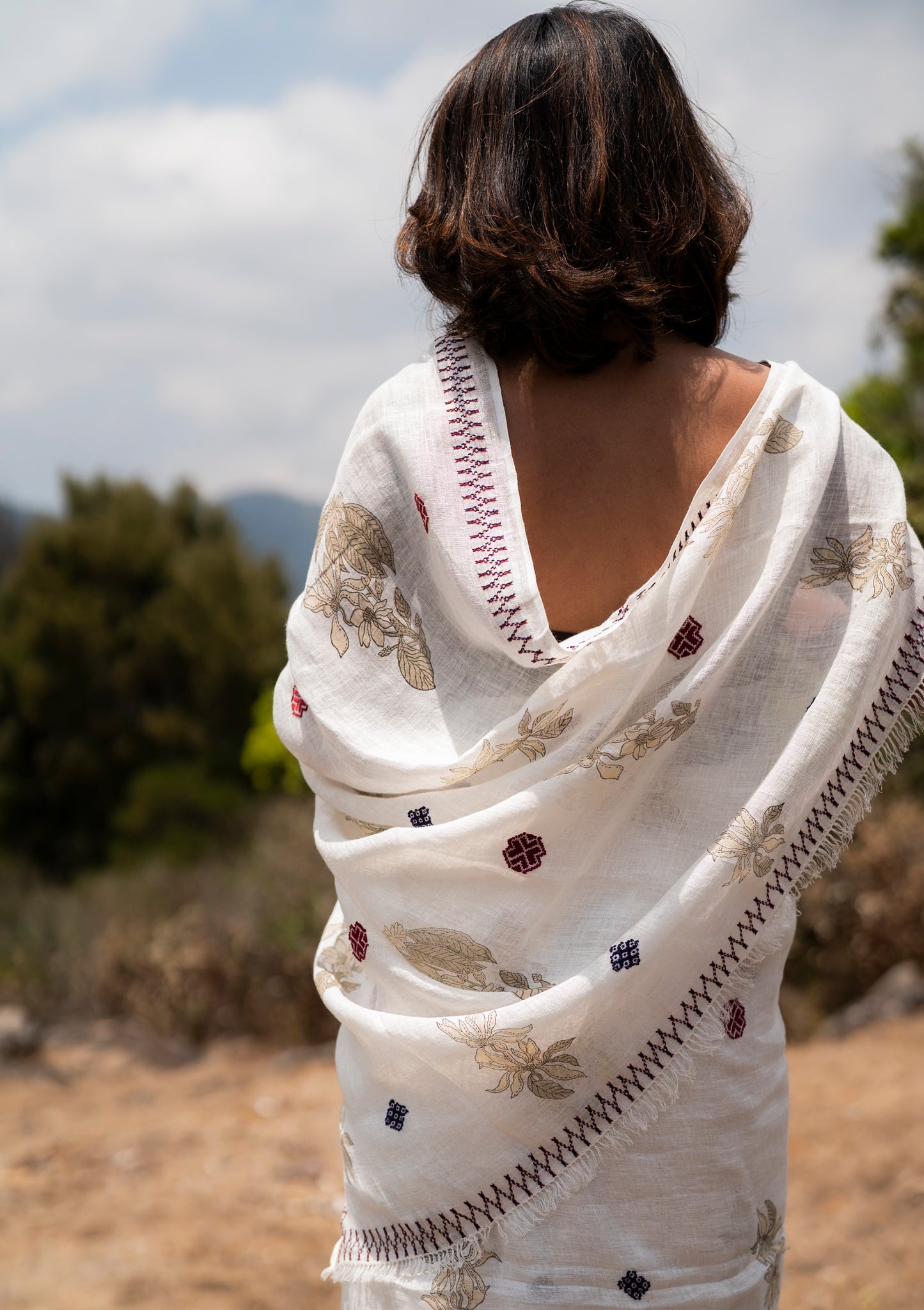 The Magnolia Saree