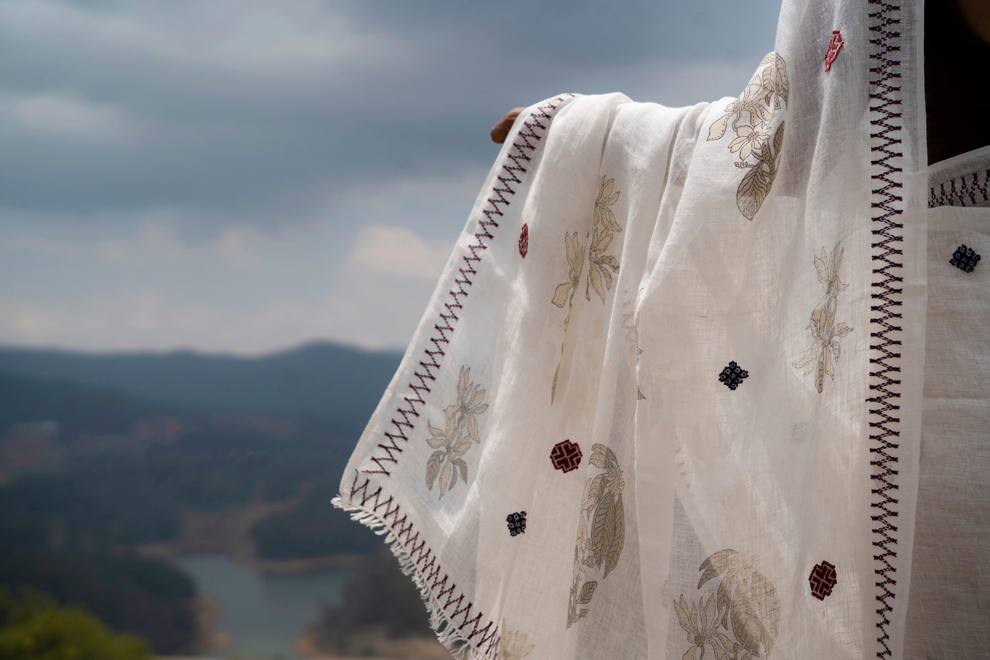 The Magnolia Saree