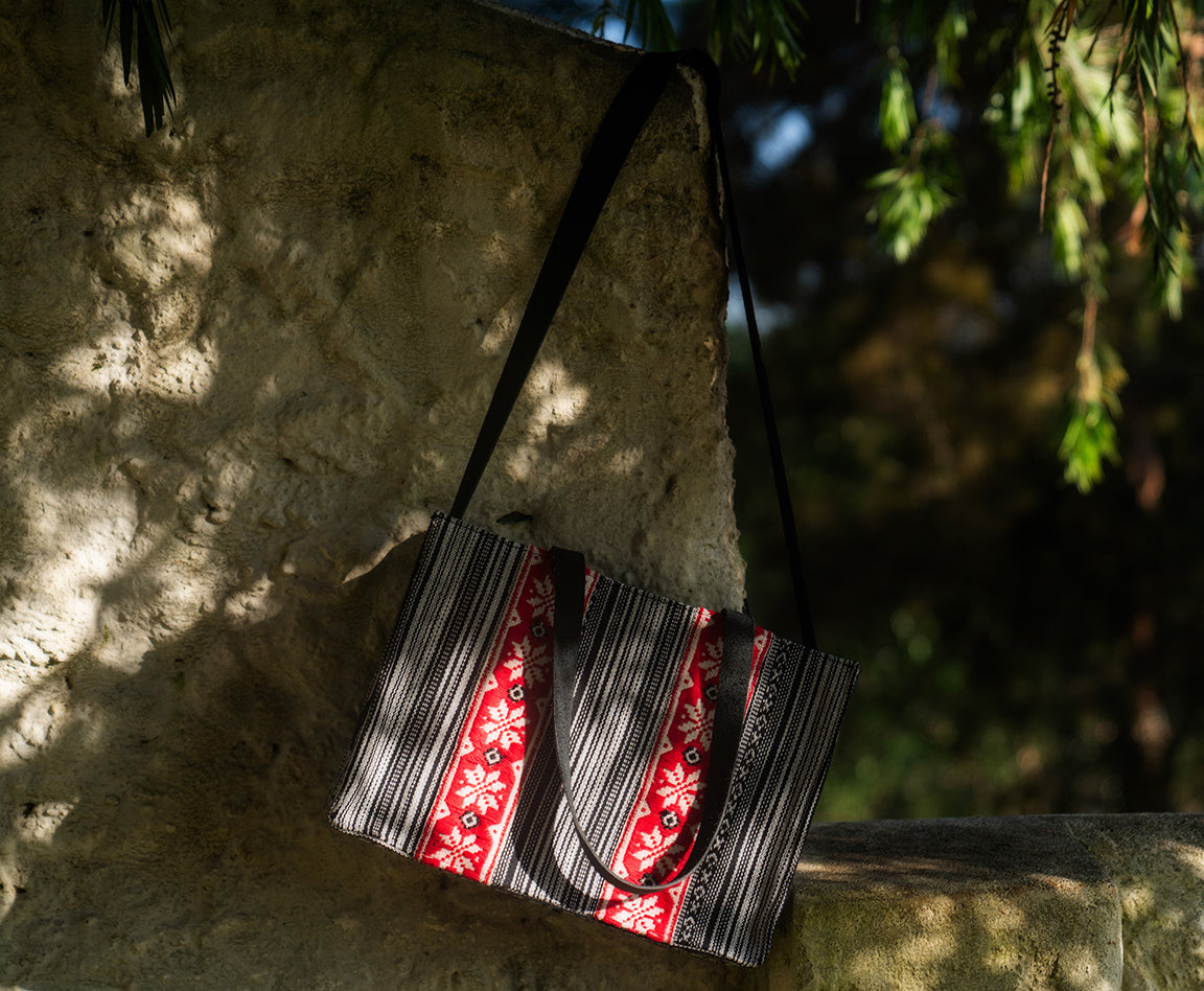 Nilgiri Dhurrie Satchel