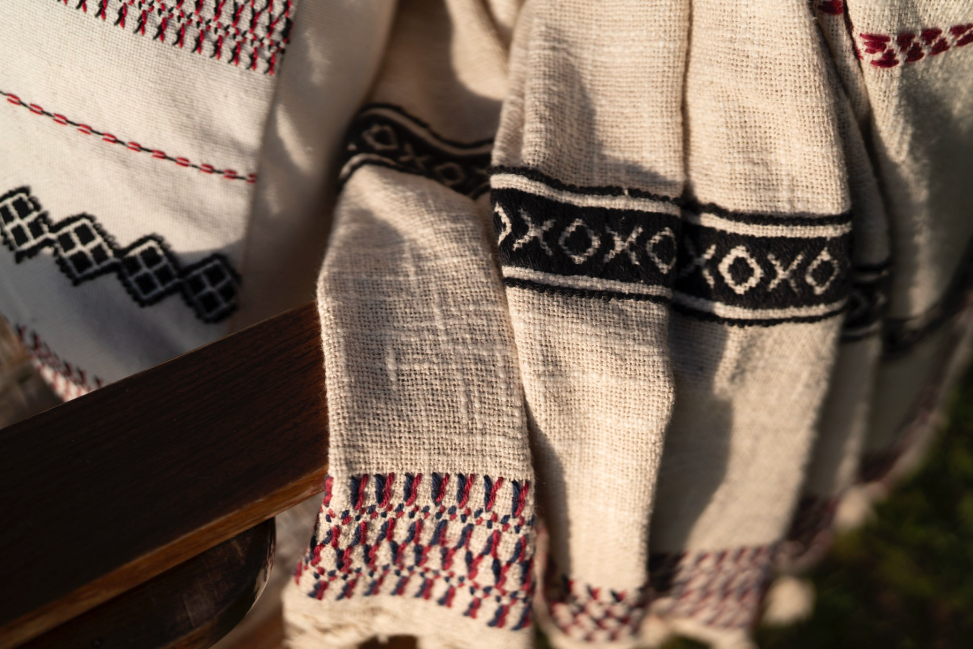 Pukhoor Throw packed in reusable cotton dust bag, Coonoor & Co artisan gifting